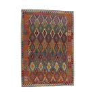 Chobi preproga Kilim 210x294 ročno tkana volna kelim