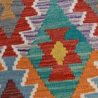 Afghan Kilim preproga Chobi 200x295 etnični ročno tkani Kilim
