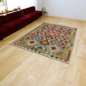   Afghan Kilim preproga Chobi 179x254 etnični ročno tkani Kilim