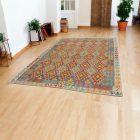 Ročno tkana Kilim Chobi 204x293 afgan volneni kilim