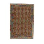Ročno tkana Kilim Chobi 204x293 afgan volneni kilim