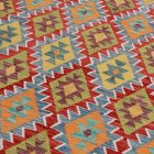 Ročno tkana Kilim Chobi 204x293 afgan volneni kilim