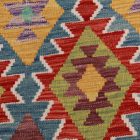 Ročno tkana Kilim Chobi 204x293 afgan volneni kilim