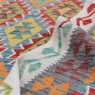 Ročno tkana Kilim Chobi 204x293 afgan volneni kilim