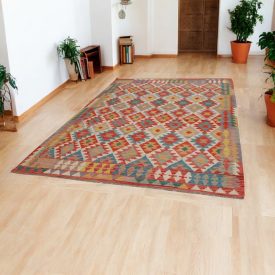 Maimana Kilim preproga 208x298 cm – ročno tkana afgan preproga