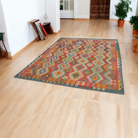 Afgan Kilim Chobi 204x290 ročno tkana preproga Kilim