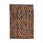Afgan Kilim Chobi 204x290 ročno tkana preproga Kilim