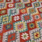 Afgan Kilim Chobi 204x290 ročno tkana preproga Kilim