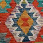 Afgan Kilim Chobi 204x290 ročno tkana preproga Kilim
