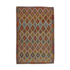 Preproga Kilim Chobi 208x306 Afganistanski ročno tkani kilim