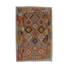 Ročno tkana Kilim 203x301 Maimana Kelim preproga
