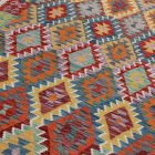 Etnična preproga Kilim Chobi 200x296 ročno tkana preproga