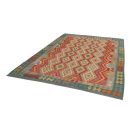 Preproga Kilim Chobi 206x292 Afganistanski ročno tkani kilim