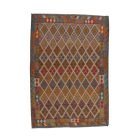 Afgan Kilim Chobi 207x292 ročno tkana preproga Kilim