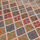 Afgan Kilim Chobi 207x292 ročno tkana preproga Kilim