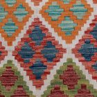 Afgan Kilim Chobi 207x292 ročno tkana preproga Kilim
