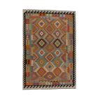 Afgan Kilim Chobi 205x301 ročno tkana preproga Kilim