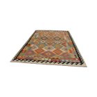Afgan Kilim Chobi 205x301 ročno tkana preproga Kilim