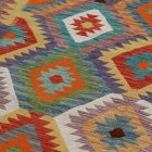 Afgan Kilim Chobi 205x301 ročno tkana preproga Kilim