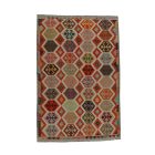 Maimana Kilim preproga 205x307 afgan ročno tkana Kilim