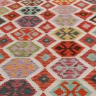 Maimana Kilim preproga 205x307 afgan ročno tkana Kilim