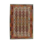 Ročno tkana Kilim 203x302 Maimana Kelim preproga