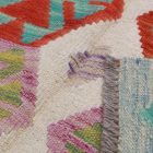 Ročno tkana Kilim 203x302 Maimana Kelim preproga