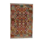 Preproga Kilim Chobi 198x301 Afganistanski ročno tkani kilim