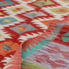 Afghan Kilim preproga Chobi 201x298 etnični ročno tkani Kilim