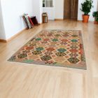 Etnična preproga Kilim Chobi 206x304 ročno tkana preproga