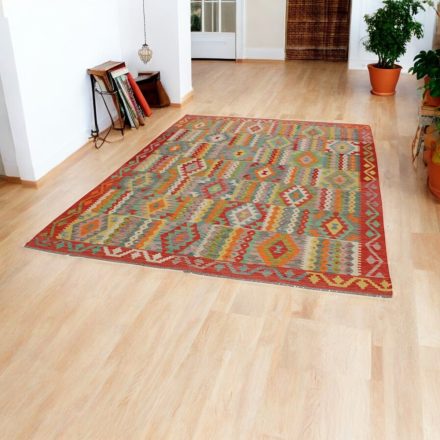 Ročno tkana Kilim 206x292 Maimana Kelim preproga
