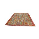 Ročno tkana Kilim 206x292 Maimana Kelim preproga