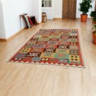 Maimana Kilim preproga 196x297 afgan ročno tkana Kilim