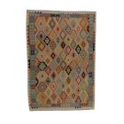 Afghan Kilim preproga Chobi 205x297 etnični ročno tkani Kilim