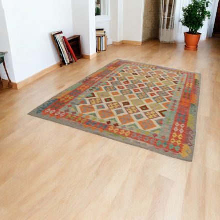 Maimana Kilim preproga 202x297 afgan ročno tkana Kilim