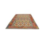 Maimana Kilim preproga 202x297 afgan ročno tkana Kilim