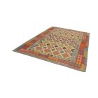 Maimana Kilim preproga 202x297 afgan ročno tkana Kilim