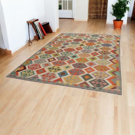 Etnična preproga Kilim Chobi 204x304 ročno tkana preproga