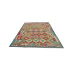 Volnena preproga Kilim Chobi 203x298 ročno tkani afgan kilim