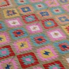 Volnena preproga Kilim Chobi 203x298 ročno tkani afgan kilim