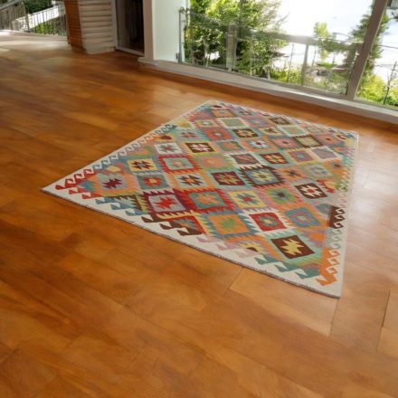 Maimana Kilim preproga 196x304 afgan ročno tkana Kilim