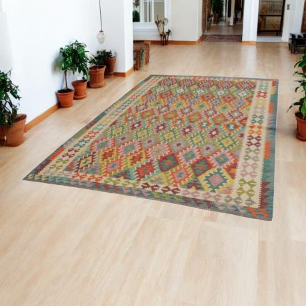 Chobi preproga Kilim 208x300 ročno tkana volna kelim