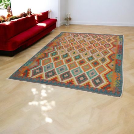 Afgan Kilim Chobi 185x250 ročno tkana preproga Kilim