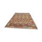 Afghan Kilim Chobi 200x308 cm – velika ročno tkana preproga