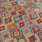 Etnična preproga Kilim Chobi 211x293 ročno tkana preproga