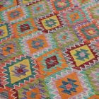 Chobi preproga Kilim 202x293 ročno tkana volna kelim