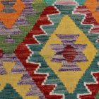 Chobi preproga Kilim 202x293 ročno tkana volna kelim