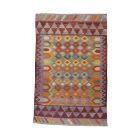Afgan Kilim Chobi 194x299 cm – orientalska ročno tkana preproga Kilim velike velikosti
