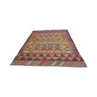 Afgan Kilim Chobi 194x299 cm – orientalska ročno tkana preproga Kilim velike velikosti