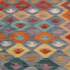 Afgan Kilim Chobi 194x299 cm – orientalska ročno tkana preproga Kilim velike velikosti